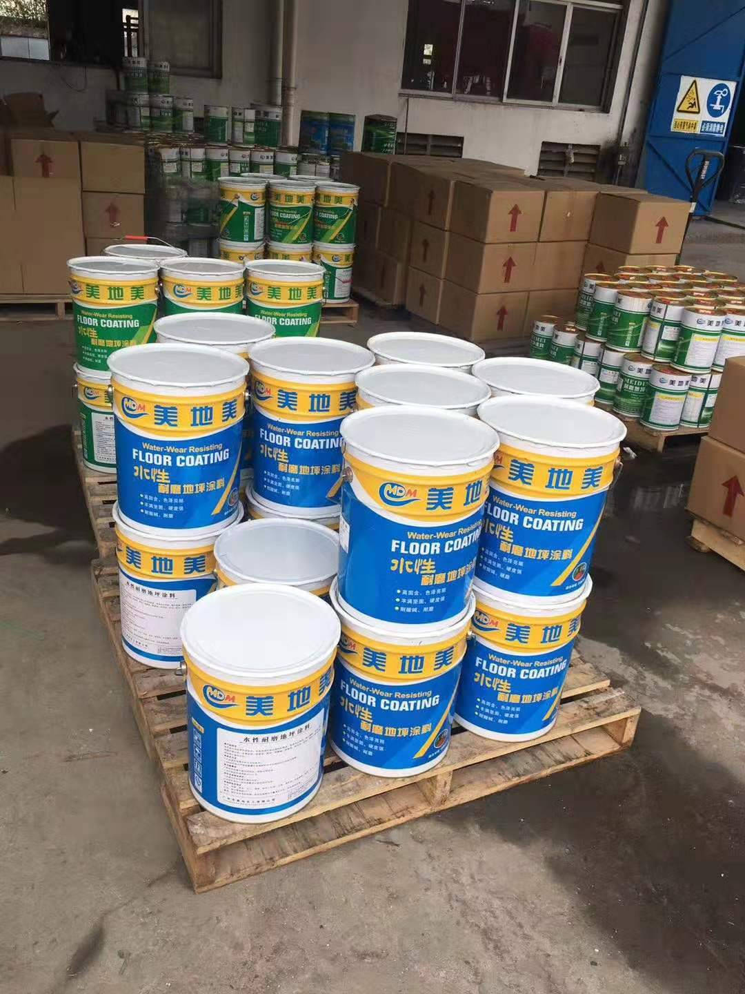 昆明水性地坪漆廠家玩轉藍綠灰？